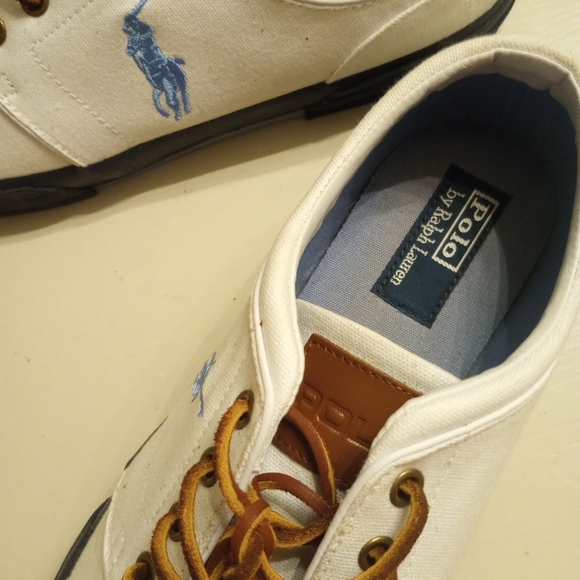 Polo Ralph Lauren Faxon Low Canvas men's boat/deck shoes - Picture 9 of 14